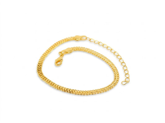 Pulseira Malha Fita Tubular Maleável