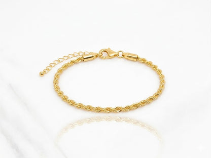 Pulseira Cordão Baiano Médio Torcido
