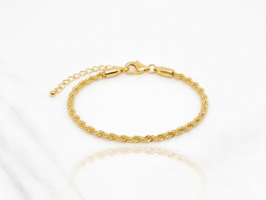 Pulseira Cordão Baiano Médio Torcido