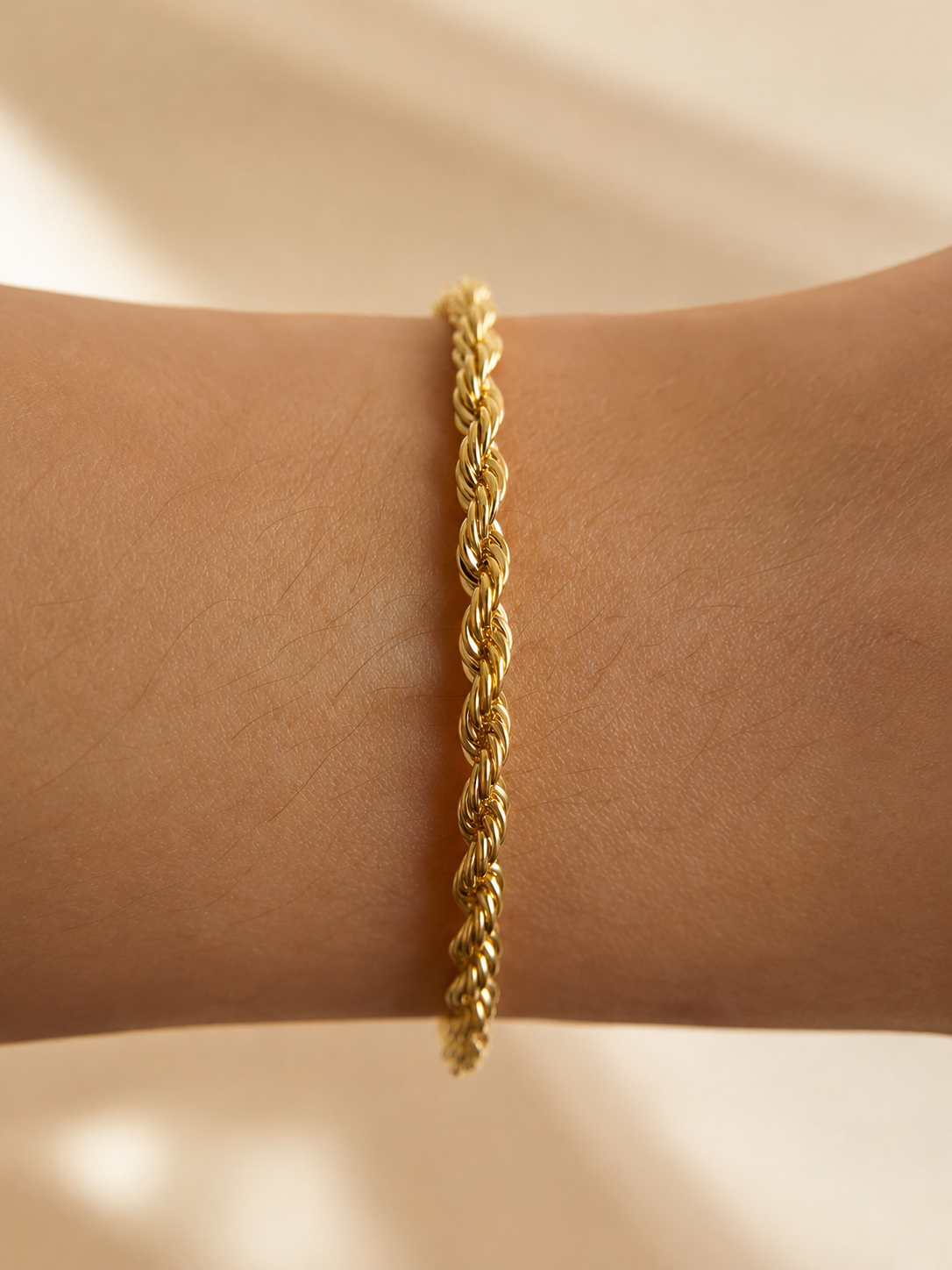 Pulseira Cordão Baiano Médio Torcido