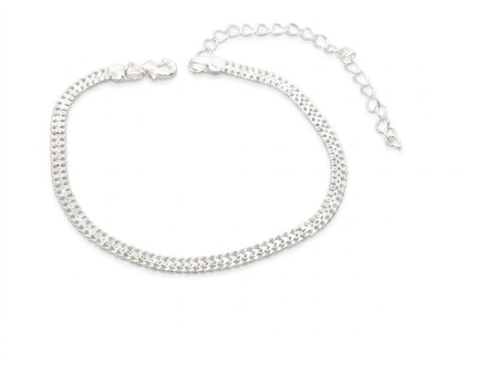 Pulseira Malha Fita Tubular Maleável