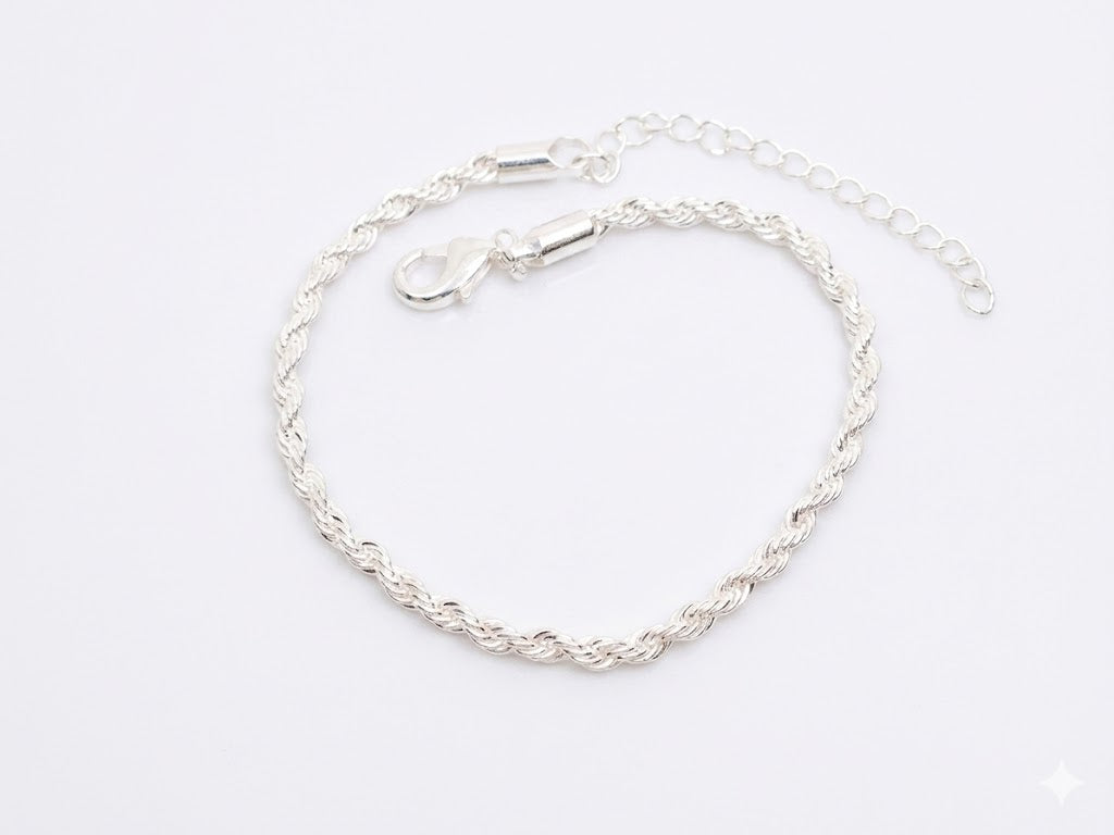 Pulseira Cordão Baiano Médio Torcido