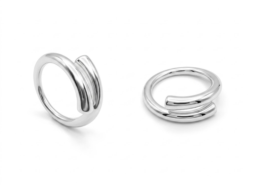 Anel Espiral Regulável Tubular Liso