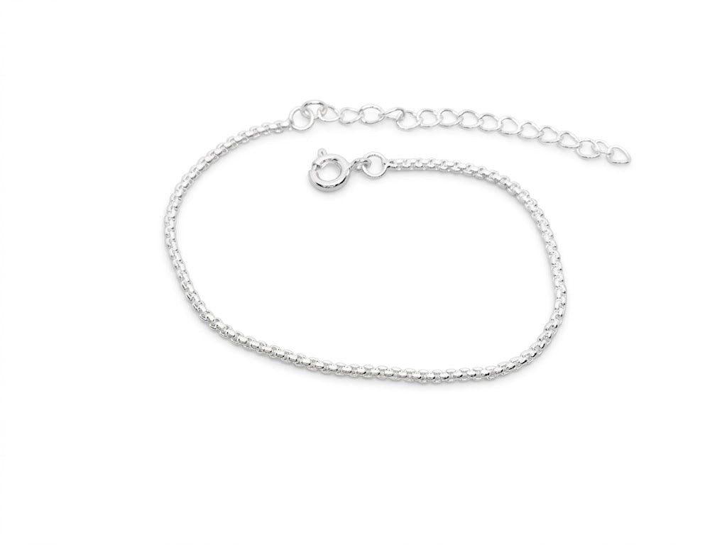 Pulseira Malha Pipoca Tubular Flexível
