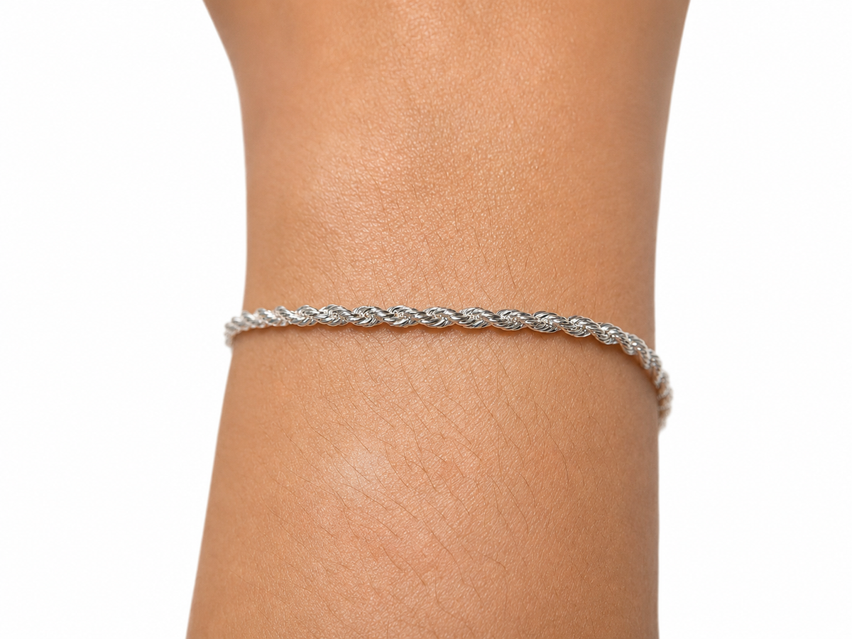 Pulseira Cordão Baiano Torcido Clássico